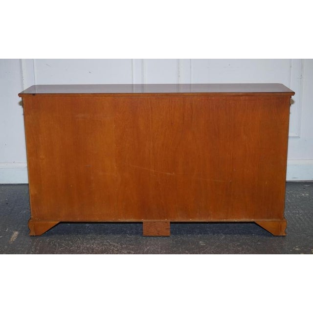 Vintage Glazed Bookcase in Yew Wood For Sale - Image 17 of 18