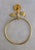 Mid-Century Modern French Rose Flower Towel Ring, 1950s For Sale - Image 4 of 4