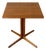 Vintage Teak Table from Oddense Maskinsnedkeri, 1970s For Sale