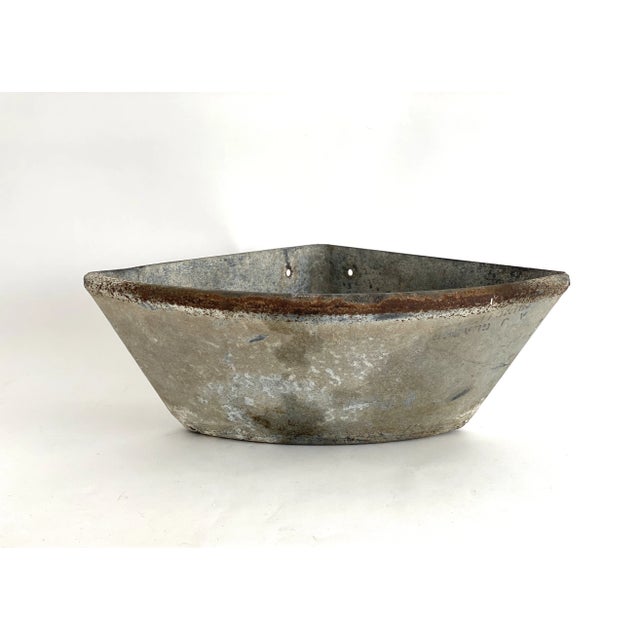 Farmhouse Corner Galvanized Feeder Planter For Sale - Image 9 of 9