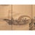 1970s 1970s "Scene With Boats" Shōwa Era Japanese Painted Byobu Screen For Sale - Image 5 of 11
