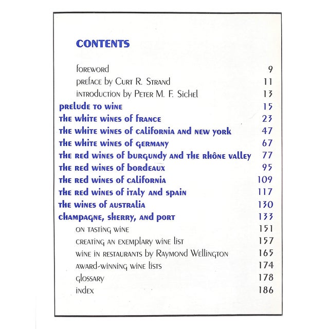 ZRALY, Kevin [185] pp. Sterling Publishing Co., Inc. 1988 10 1/4" x 8 1/4" "Kevin Zraly is America's ultimate wine...