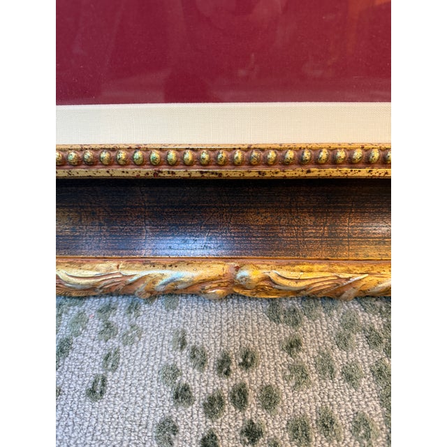 Wood B. Chan Ladies of the Court on Tang Horseback Print on Silk, Framed For Sale - Image 7 of 12