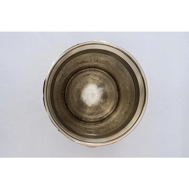 Berndorf Champagne Bucket Round, 1920s 'Alpaca ' Only polished