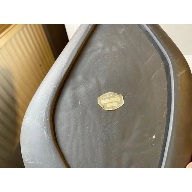 Danish Modern Ceramic Dish with Flamingos by Piotr Labuzek Baro for Knabstrup, 1960s For Sale - Image 4 of 9