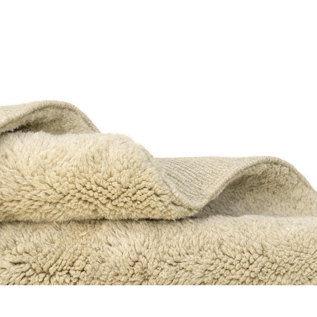Hand-Knotted Wool Rug by Azele Studio For Sale - Image 4 of 10