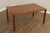 High Quality Vintage Extendable Burlwood Parsons Dining Table, Includes Two Leaves