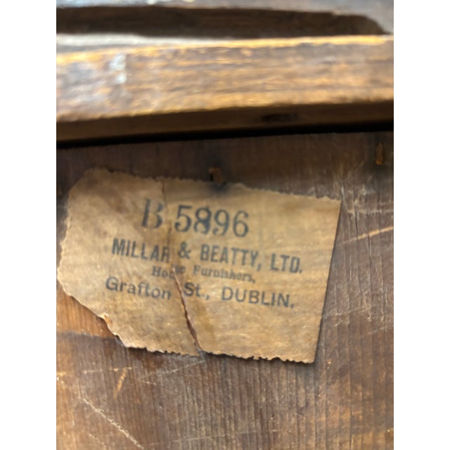 Antique Irish Pine Chest of Drawers For Sale - Image 9 of 12