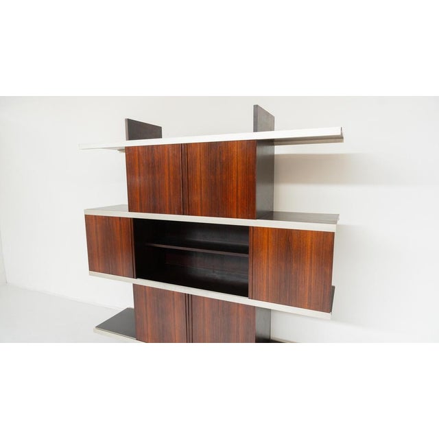 Mid-Century Modern Shelf attributed to Angelo Mangiarotti, Italy, 1970s For Sale - Image 11 of 18