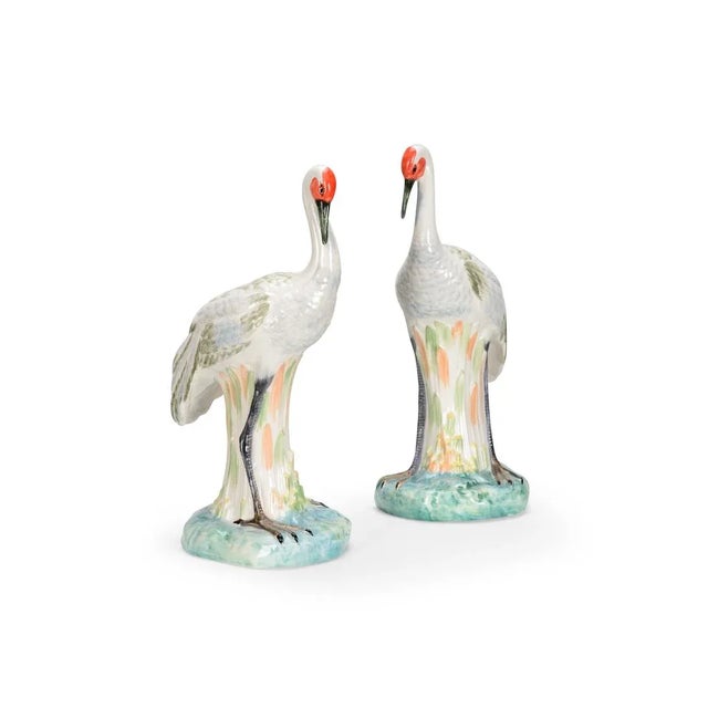 Chelsea House Inc Chelsea House Chelsea Cranes - A Pair For Sale - Image 4 of 4