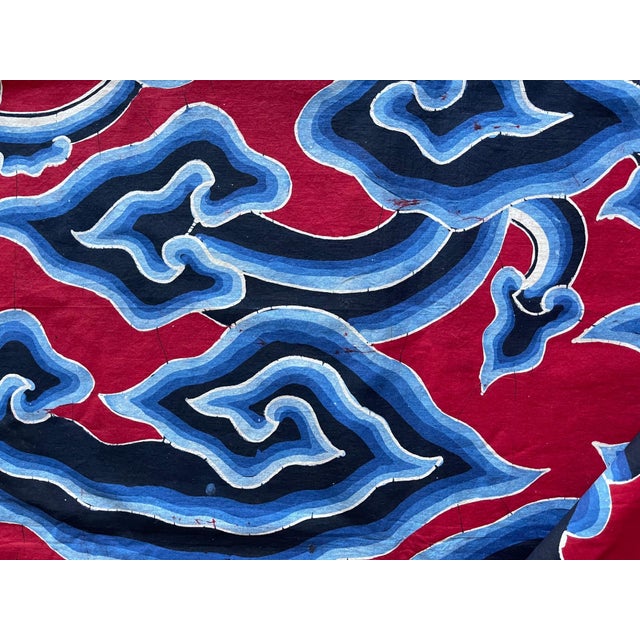 Vintage Cloud Design Batik from Java Indonesia For Sale In Atlanta - Image 6 of 12