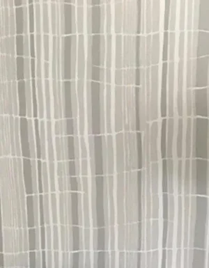 Florence Broadhurst Tortoiseshell Stripe Wallpaper in Beige/Cream