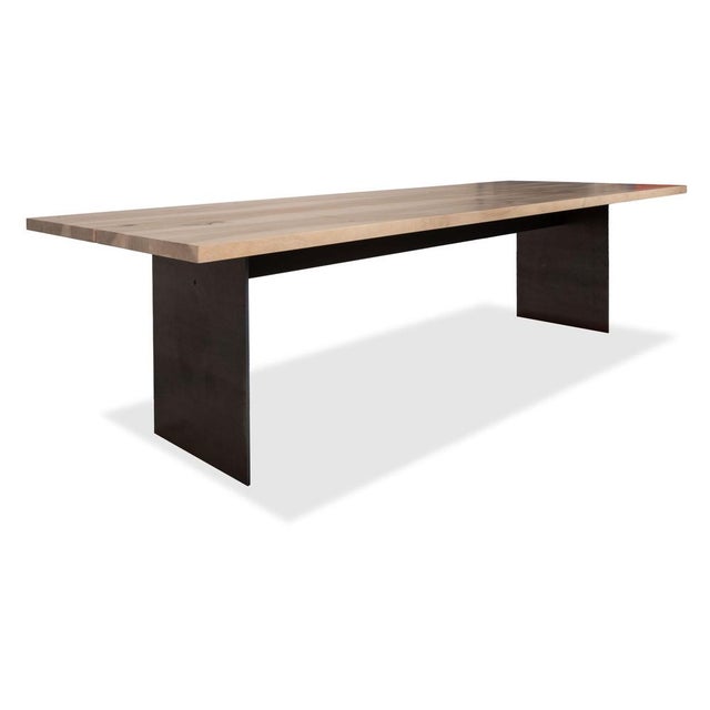 Zoom Dining Table in Walnut by Mobimex Tix For Sale - Image 9 of 9