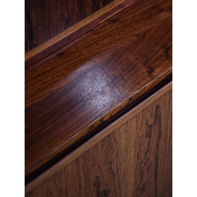 Tall Bookcase in Rosewood by Gunni Omann for Omann Jun, Denmark, 1960s For Sale - Image 18 of 18