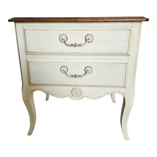 Ethan Allen Country French Chairside Chest For Sale