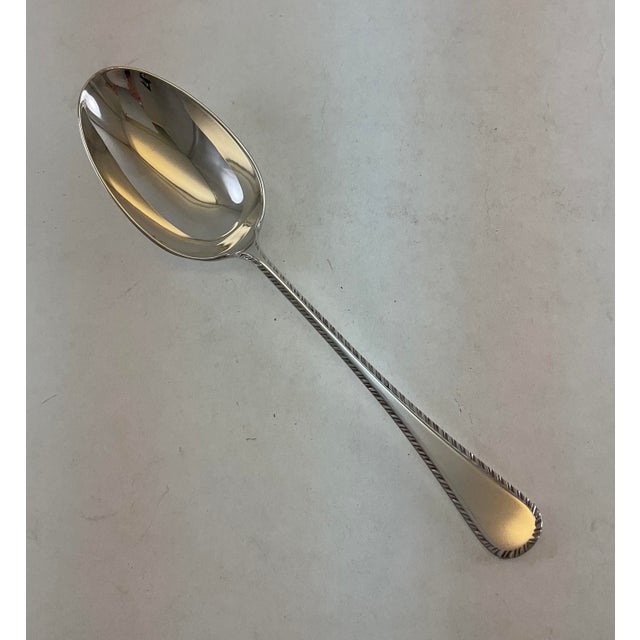 New 1980s Complete Cutlery Set for 12, Including Fish Eaters & Serving Pieces, Feather Edge - 134 PCS For Sale - Image 13 of 18