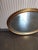 Glass Oval Gilt Wall Mirror For Sale - Image 7 of 17