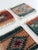 Textile Vintage Southwestern Textile Coasters Set 4 For Sale - Image 7 of 11
