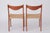 Mid-Century Modern Danish Dining Chairs with Paper Cord Seats by Arne Wahl Iversen, 1960s, Set of 4 For Sale - Image 4 of 12