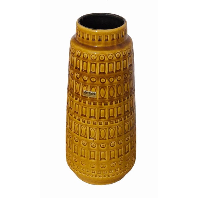 West German 260-30 Fat Lava Pottery Vase from Scheurich, 1970s, in Flawless conditions. Designed 1970 to 1979 This piece...