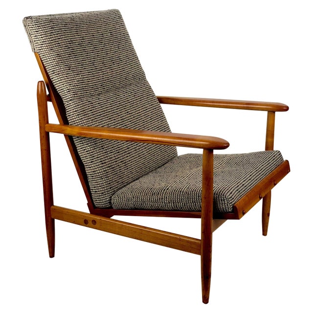 Armchair from Uluv in Cherry Wood, 1960 For Sale - Image 13 of 13