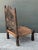 Wood Vintage Hand Carved Low Weavers Chair For Sale - Image 7 of 12