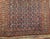 Vintage Baluch Tribal Area Rug in Allover Geometric Pattern in Navy Blue, Brown, Dark Red For Sale - Image 16 of 18