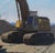 Early 21st Century Progress on Memorial by Brad Davis | Oil on wood panel Excavator on a construction site For Sale - Image 5 of 5