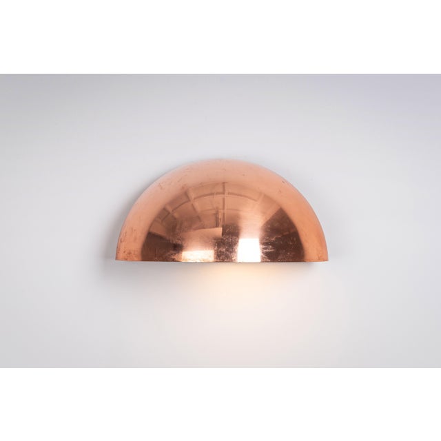 Type 6650 Wall Lamp in Copper by Horn Belysning, 1980s For Sale - Image 6 of 11