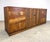 Mid-Century Modern Mid Century Modern Pecan Wood & Cane Credenza by Kaufman of Collingwood For Sale - Image 3 of 12