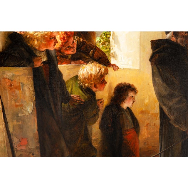 Museum Quality Painting “Martin Luther at Magdeburg” by Wilhelm Lindenschmit For Sale - Image 18 of 18