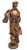 Alfred Lanson "Geisha" Patinated Bronze, 19th Century For Sale - Image 4 of 6