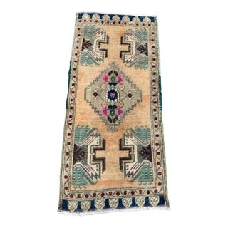 Turkish Yastik Rug 1'8" x 3'6" For Sale