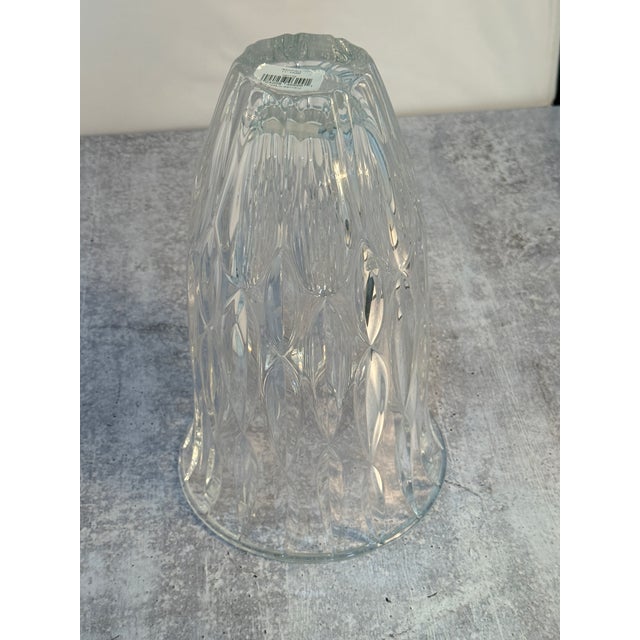 Waterford Marquis by Waterford 10.75" Flared Rainfall Vase For Sale - Image 4 of 6