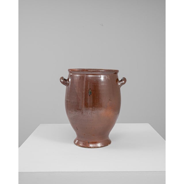 1900s Belgian Ceramic Pot For Sale - Image 10 of 18