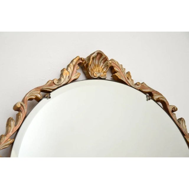 Bauhaus Vintage Art Deco Decorative Mirror, 1930 For Sale - Image 3 of 7