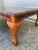 1990s Cherry Wood Finish Coffee Table For Sale - Image 4 of 5