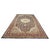 1940s Antique Persian Tabriz Wool 10x16 Navy, Red, Ivory & Brown Handmade Area Rug #1143508 For Sale - Image 5 of 18