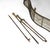 Antique Federal Brass & Wire Fireplace Fender & Three Piece Tool Set C1810 For Sale - Image 4 of 4