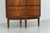 Mid-Century Modern Danish Bow Front Corner Cabinet, 1950s For Sale - Image 16 of 18