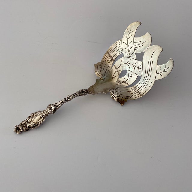 Vintage Lily Sterling Silver Asparagus Server Chairish