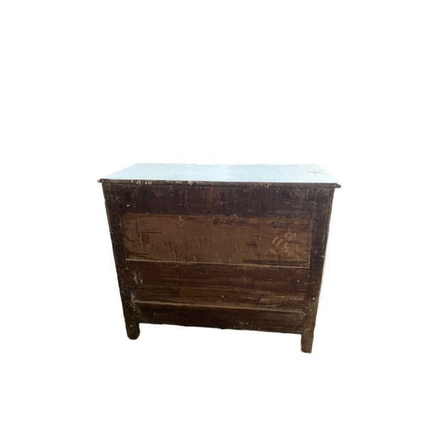 Victorian 1900s 3 Drawer Cottage Chest For Sale - Image 3 of 4