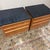 Eucalyptus Wood + Stone Top Nightstands, Pair For Sale - Image 12 of 12