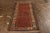 Hand knotted in wool originating from Russia circa 1890-1900, this antique rug connotes a 19th-Century Soumak design with...