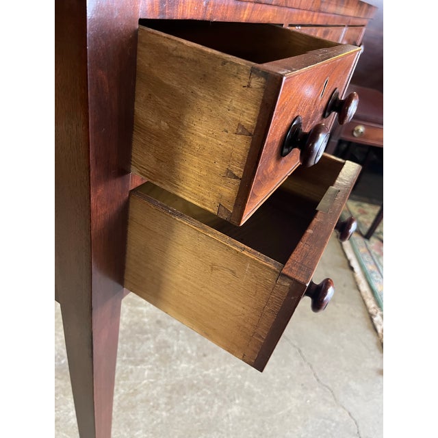 Antique Flame Mahogany Brandy Board For Sale - Image 11 of 12