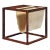 Danish Modern Brazilian Rosewood Magazine Rack by Kai Kristiansen For Sale