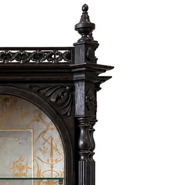 Portuguese Oratory of Queen Mary In Vinhatico Wood - 19th Century For Sale - Image 4 of 6