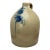 Great Looking Giant 5 Gallon Size Antique American Blue "Stinger" Decorated Stoneware Jug - Circa Late 19th Century For Sale