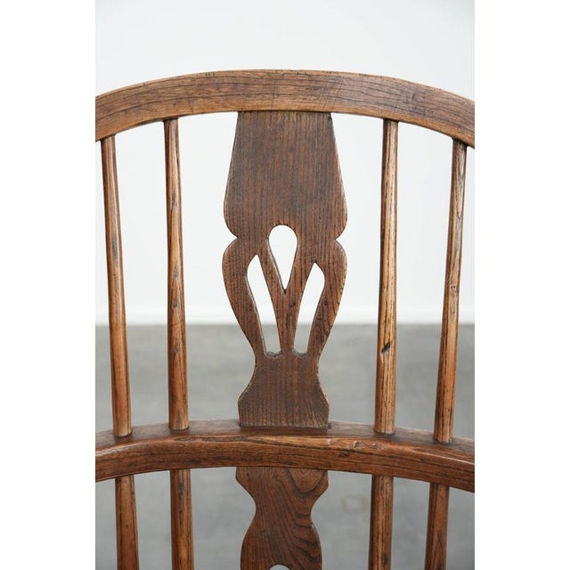 Antique English Lowback Windsor Chair For Sale - Image 9 of 15