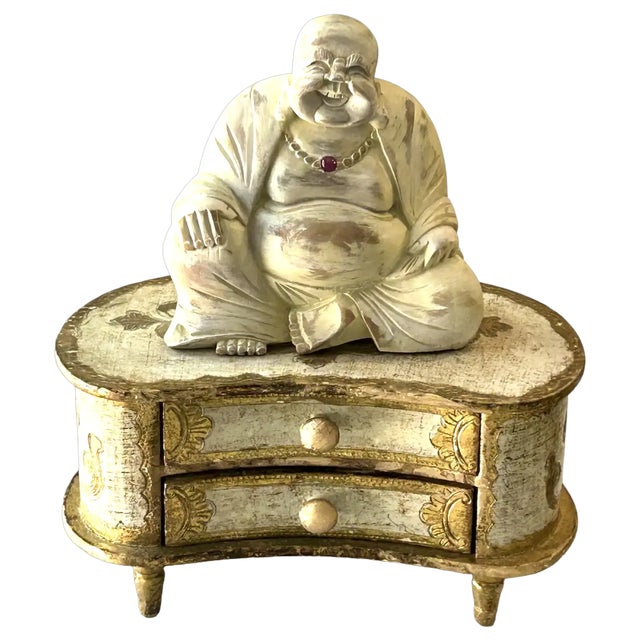 Ooak, Vintage Jewelry Box/Buddah For Sale - Image 10 of 10
